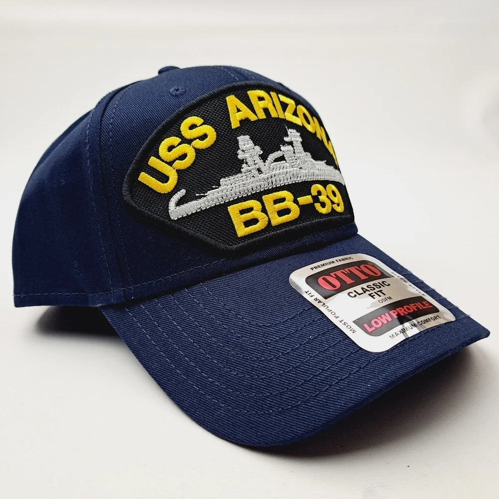 USS ARIZONA BB-39 Patch Hat Baseball Cap Adjustable